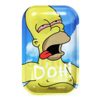 Metal Rolling Tray - D'oh! - 27,5 x 17,5cm