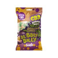 Bubbly Billy Buds Passionfruit CBD Gummy Bears 300mg - 100g