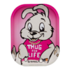 Metal Rolling Tray – G-Rollz Banksy's 'Thug for Life' – 18 x 14cm